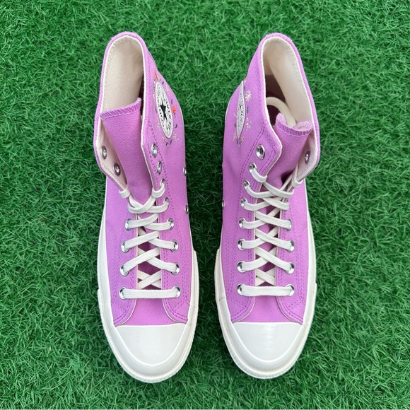 Converse Chuck 70 Hi Little Flowers Grape Fizz / Egret - Picture 6 of 13